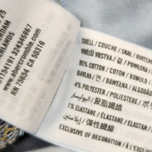 Hollister Slim Straight Epic Flex Medium Wash Jeans. 34×32 - Picture 8 of 8